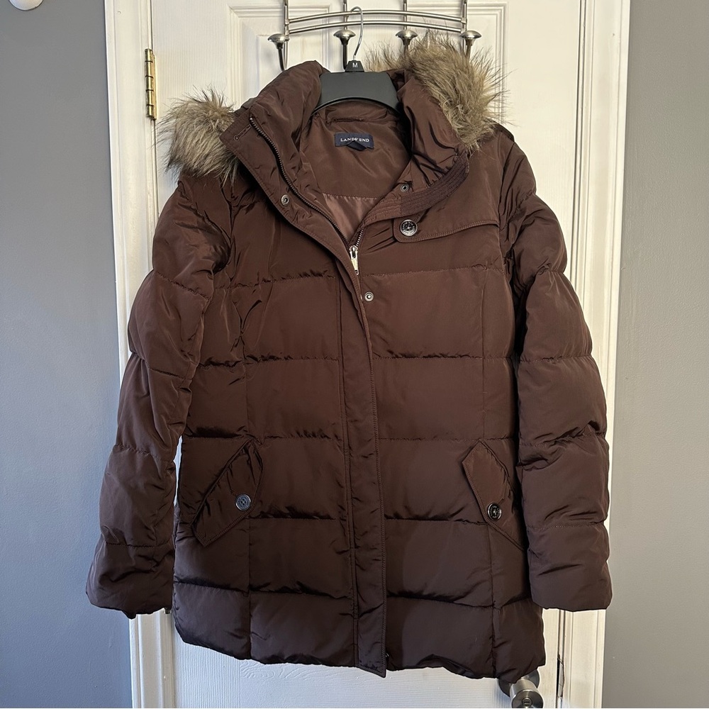 ❄️☃️Lands End Puffer Puffer Parka Down Coat❄️